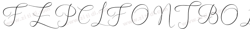 FZPCLFONT BOLD字体转换